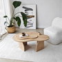 Hanah Home Mesa de Centro Melted - Sapphire Oak